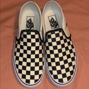 Check board slip on vans size 8